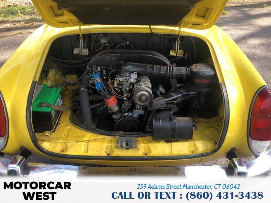 1973 Volkswagen KARMANN GHIA 2dr Conv, available for sale in Manchester, Connecticut | Motorcar West. Manchester, Connecticut 1973 Volkswagen KARMANN GHIA 2dr Conv, available for sale in Manchester, Connecticut | Motorcar West. Manchester, Connecticut