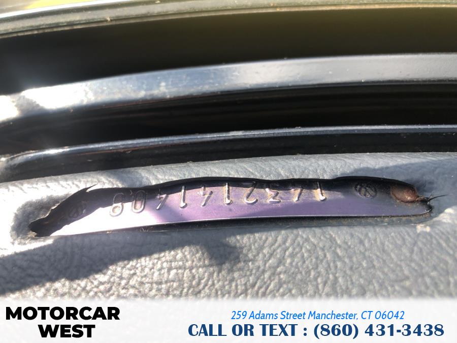 1973 Volkswagen KARMANN GHIA 2dr Conv, available for sale in Manchester, Connecticut | Motorcar West. Manchester, Connecticut 1973 Volkswagen KARMANN GHIA 2dr Conv, available for sale in Manchester, Connecticut | Motorcar West. Manchester, Connecticut