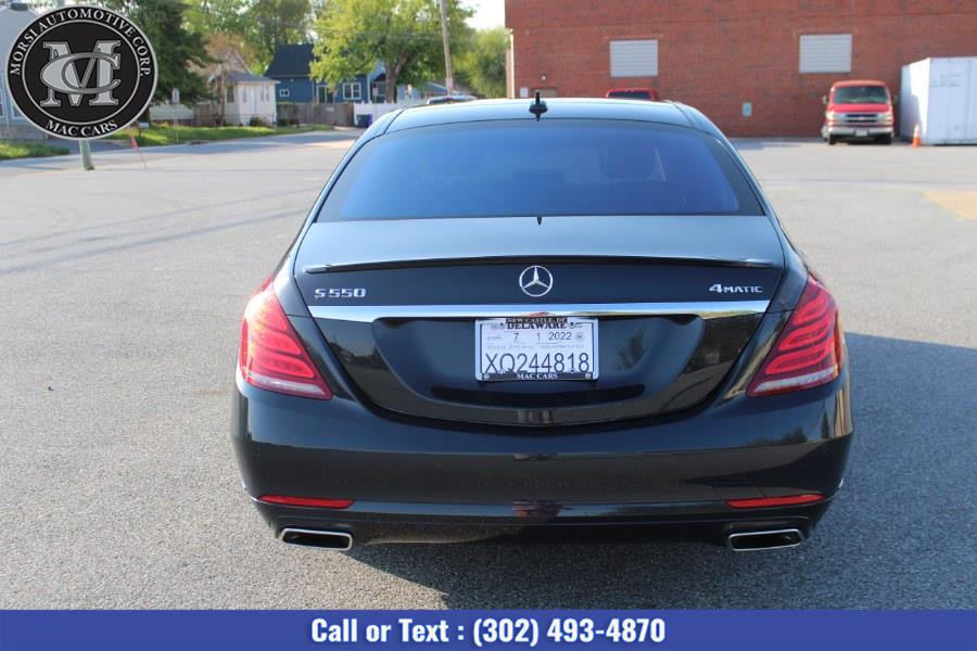 Used Mercedes-Benz S-Class 4dr Sdn S 550 4MATIC 2015 | Morsi Automotive Corp. New Castle, Delaware Used Mercedes-Benz S-Class 4dr Sdn S 550 4MATIC 2015 | Morsi Automotive Corp. New Castle, Delaware