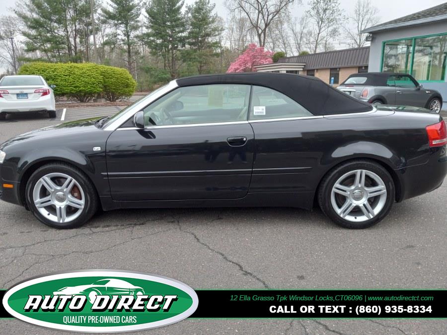 2007 Audi A4 2007 2dr Cabrio Auto 2.0T quattro, available for sale in Windsor Locks, Connecticut | Auto Direct LLC. Windsor Locks, Connecticut 2007 Audi A4 2007 2dr Cabrio Auto 2.0T quattro, available for sale in Windsor Locks, Connecticut | Auto Direct LLC. Windsor Locks, Connecticut
