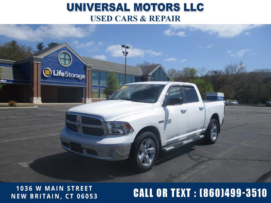 2015 Ram 1500 4WD Crew Cab 140.5" Big Horn, available for sale in New Britain, Connecticut | Universal Motors LLC. New Britain, Connecticut