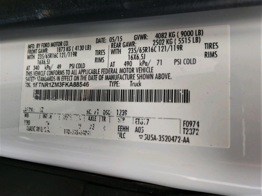 2015 Ford Transit 250 Cargo Van T-250 130" Low Rf 9000 GVWR Swing-Out RH Dr, available for sale in COPIAGUE, New York | Warwick Auto Sales Inc. COPIAGUE, New York 2015 Ford Transit 250 Cargo Van T-250 130" Low Rf 9000 GVWR Swing-Out RH Dr, available for sale in COPIAGUE, New York | Warwick Auto Sales Inc. COPIAGUE, New York