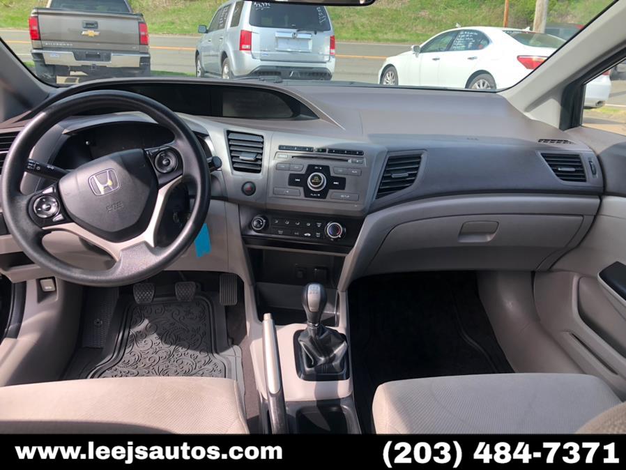Used Honda Civic Sdn 4dr Man LX 2012 | LeeJ's Auto Sales & Service. North Branford, Connecticut Used Honda Civic Sdn 4dr Man LX 2012 | LeeJ's Auto Sales & Service. North Branford, Connecticut