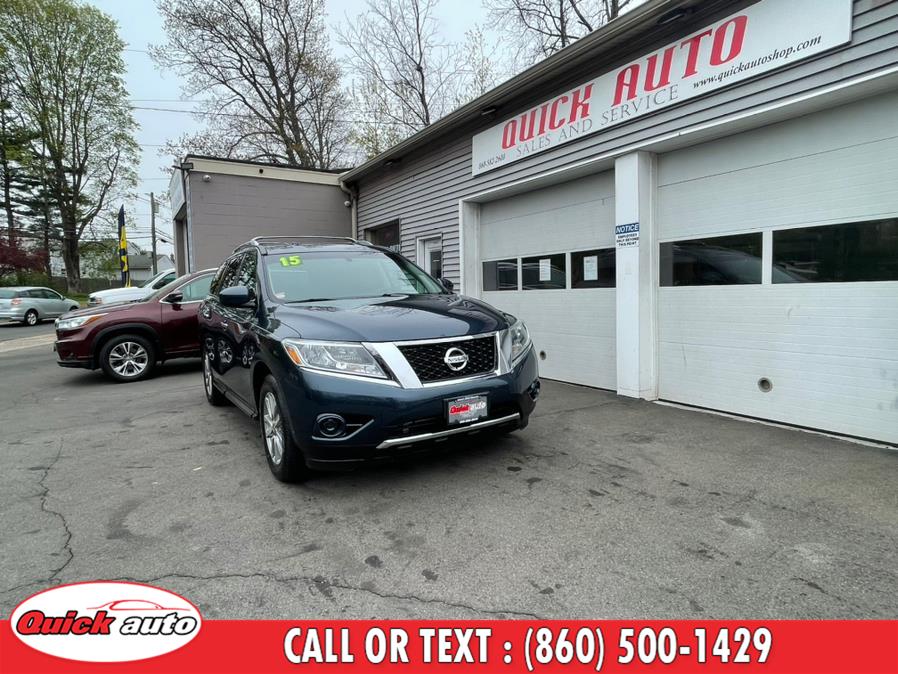 Used Nissan Pathfinder 4WD 4dr SV 2015 | Quick Auto LLC. Bristol, Connecticut Used Nissan Pathfinder 4WD 4dr SV 2015 | Quick Auto LLC. Bristol, Connecticut