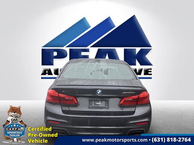 Used BMW 5 Series M550i xDrive Sedan 2019 | Peak Automotive Inc.. Bayshore, New York Used BMW 5 Series M550i xDrive Sedan 2019 | Peak Automotive Inc.. Bayshore, New York