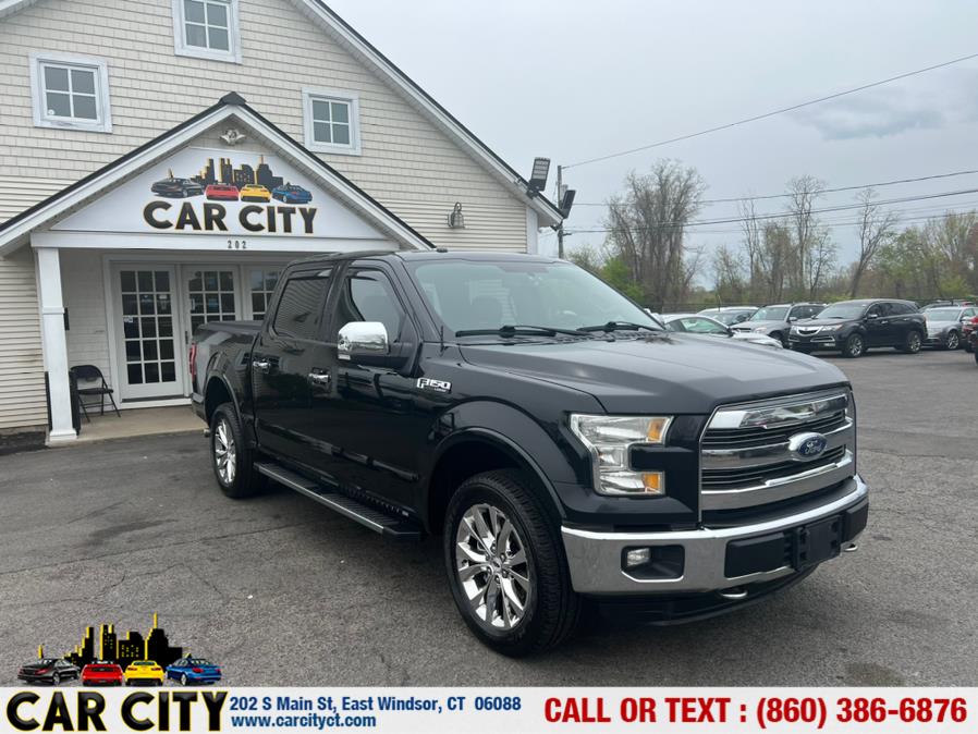 Used Ford F-150 4WD SuperCrew 145" Lariat 2016 | Car City LLC. East Windsor, Connecticut