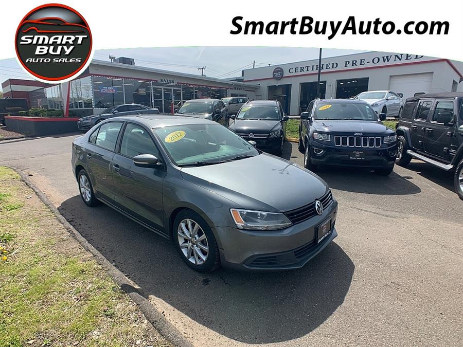 Used Volkswagen Jetta Sedan 4dr Auto SE w/Convenience & Sunroof PZEV 2012 | Smart Buy Auto Sales, LLC. Wallingford, Connecticut Used Volkswagen Jetta Sedan 4dr Auto SE w/Convenience & Sunroof PZEV 2012 | Smart Buy Auto Sales, LLC. Wallingford, Connecticut