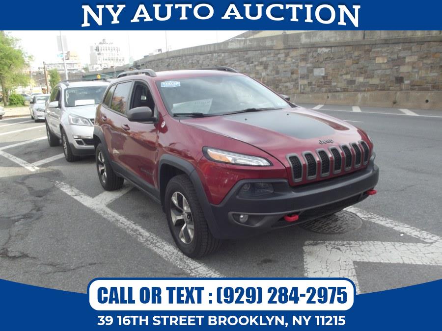 2014 Jeep Cherokee 4WD 4dr Trailhawk, available for sale in Brooklyn, New York | NY Auto Auction. Brooklyn, New York