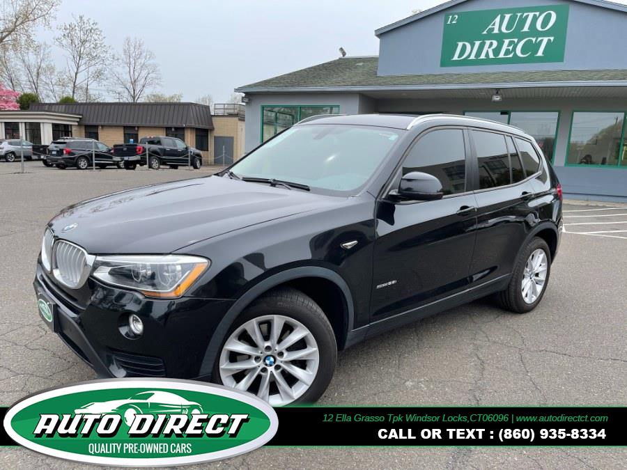 2015 BMW X3 RWD 4dr sDrive28i, available for sale in Windsor Locks, Connecticut | Auto Direct LLC. Windsor Locks, Connecticut