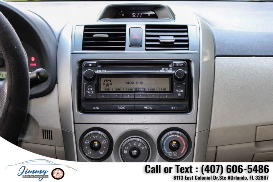 Used Toyota Corolla 4dr Sdn Auto LE (Natl) 2012 | Jimmy Motor Car Company Inc. Orlando, Florida Used Toyota Corolla 4dr Sdn Auto LE (Natl) 2012 | Jimmy Motor Car Company Inc. Orlando, Florida