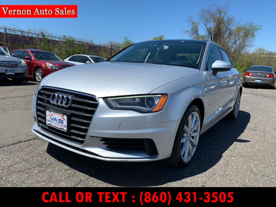 2015 Audi A3 4dr Sdn quattro 2.0T Premium, available for sale in Manchester, Connecticut | Vernon Auto Sale & Service. Manchester, Connecticut