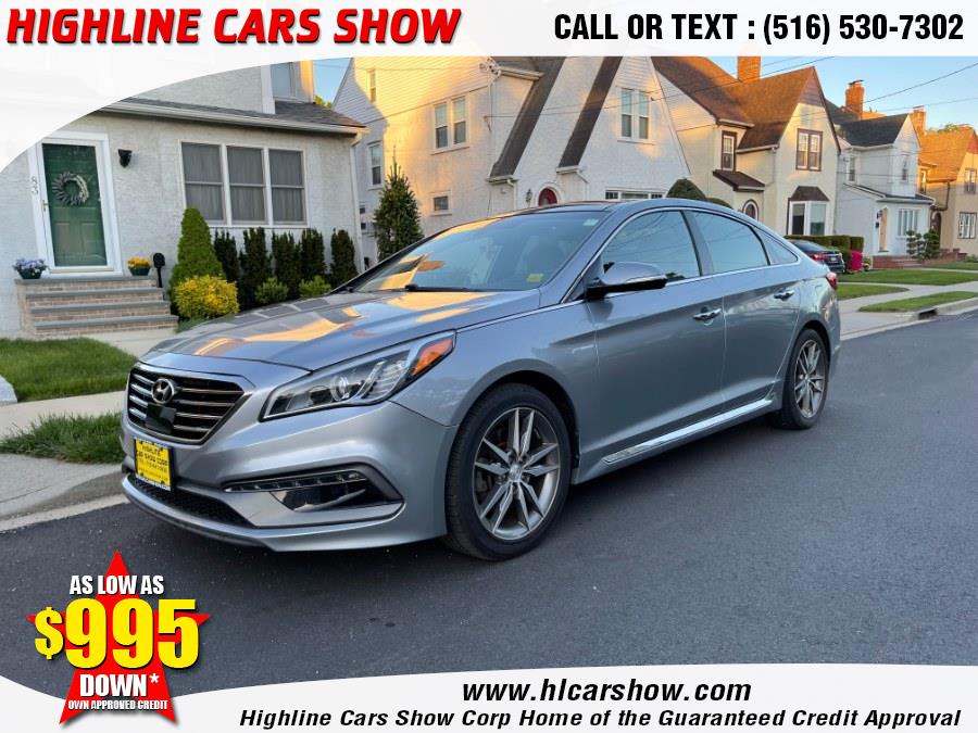 Used Hyundai Sonata 4dr Sdn 2.0T Sport w/Gray Accents *Ltd Avail* 2015 | Highline Cars Show Corp. West Hempstead, New York