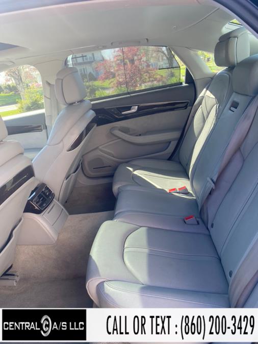 2013 Audi A8 L 4dr Sdn 4.0L, available for sale in East Windsor, Connecticut | Central A/S LLC. East Windsor, Connecticut 2013 Audi A8 L 4dr Sdn 4.0L, available for sale in East Windsor, Connecticut | Central A/S LLC. East Windsor, Connecticut