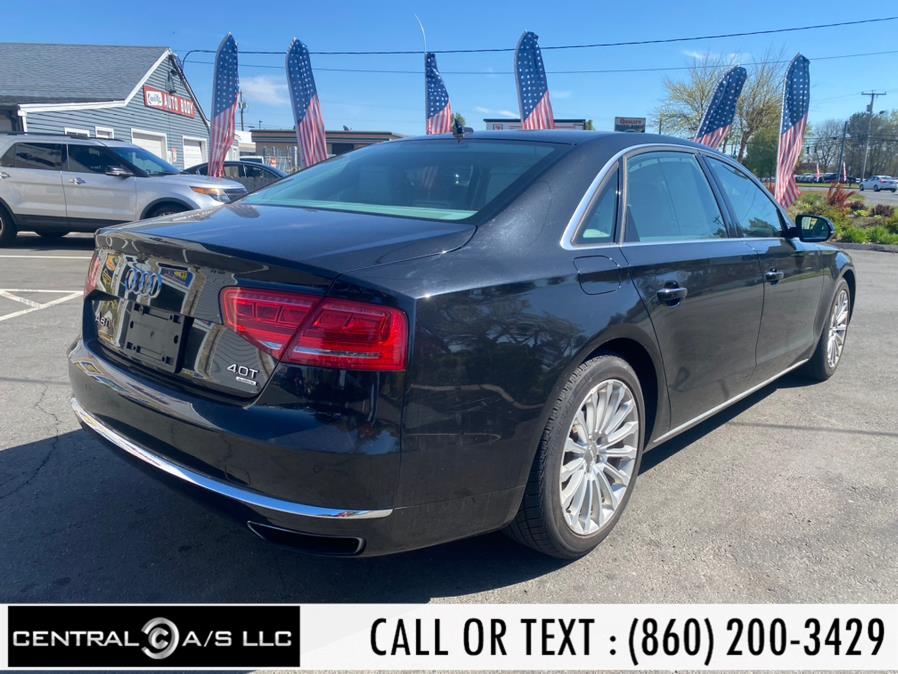 2013 Audi A8 L 4dr Sdn 4.0L, available for sale in East Windsor, Connecticut | Central A/S LLC. East Windsor, Connecticut 2013 Audi A8 L 4dr Sdn 4.0L, available for sale in East Windsor, Connecticut | Central A/S LLC. East Windsor, Connecticut