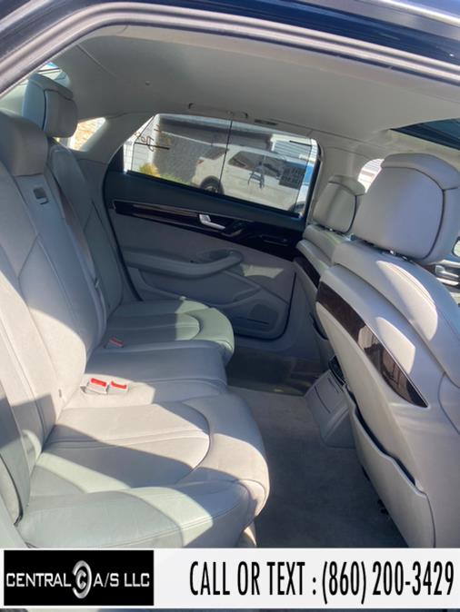 2013 Audi A8 L 4dr Sdn 4.0L, available for sale in East Windsor, Connecticut | Central A/S LLC. East Windsor, Connecticut 2013 Audi A8 L 4dr Sdn 4.0L, available for sale in East Windsor, Connecticut | Central A/S LLC. East Windsor, Connecticut