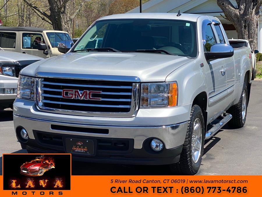 2010 GMC Sierra 1500 4WD Ext Cab 143.5" SLE, available for sale in Canton, Connecticut | Lava Motors. Canton, Connecticut