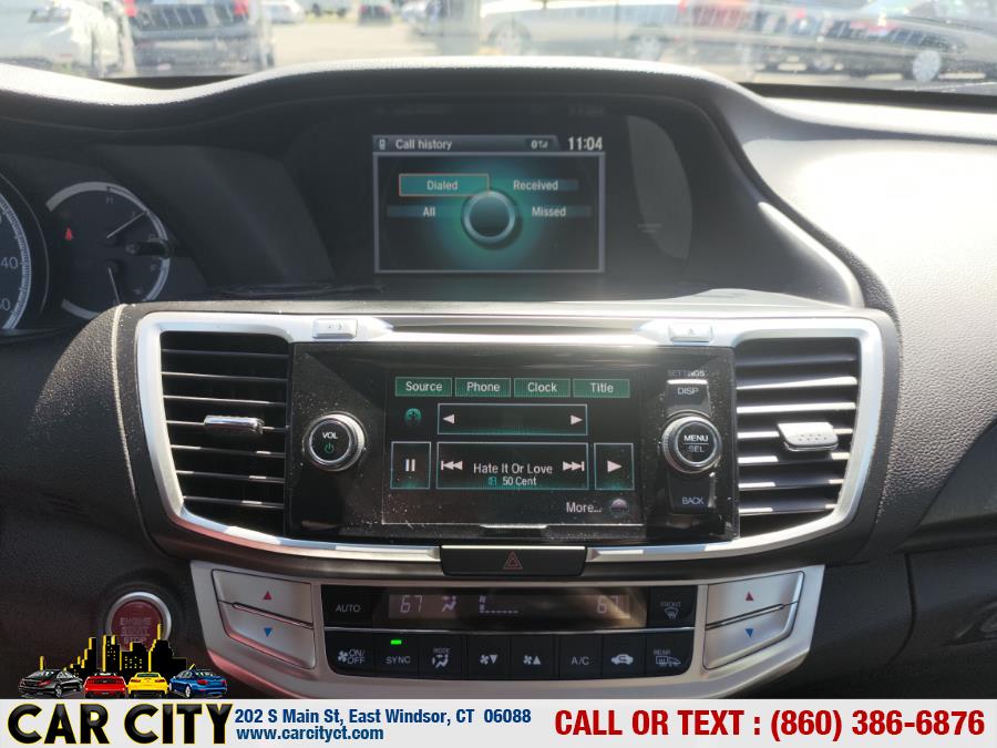 2015 Honda Accord Sedan 4dr I4 CVT EX-L, available for sale in East Windsor, Connecticut | Car City LLC. East Windsor, Connecticut 2015 Honda Accord Sedan 4dr I4 CVT EX-L, available for sale in East Windsor, Connecticut | Car City LLC. East Windsor, Connecticut