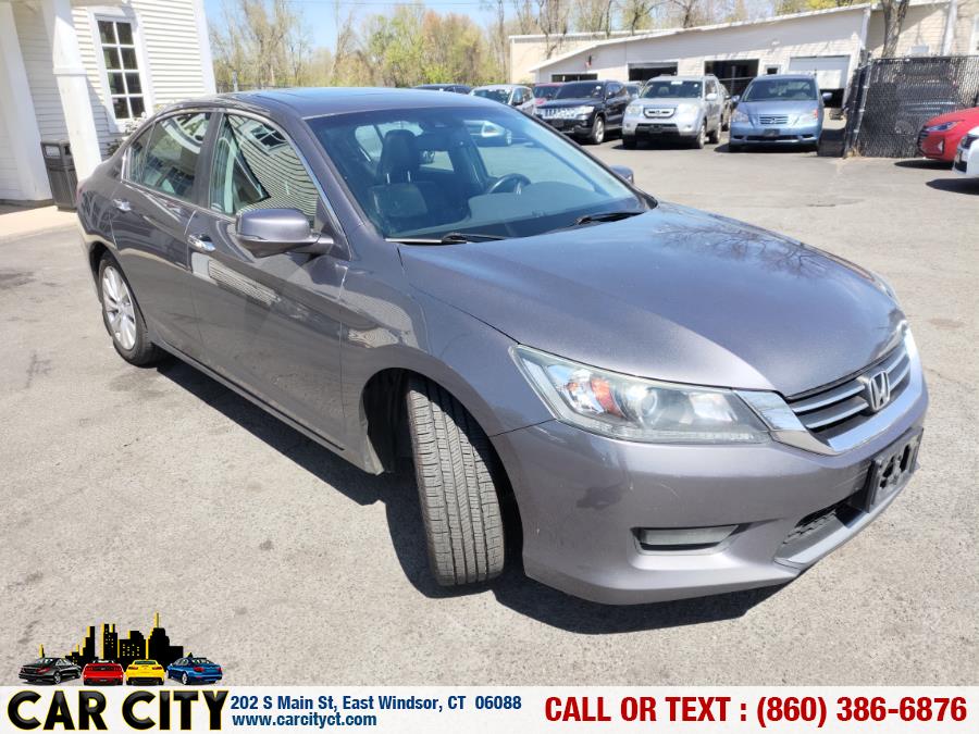 2015 Honda Accord Sedan 4dr I4 CVT EX-L, available for sale in East Windsor, Connecticut | Car City LLC. East Windsor, Connecticut 2015 Honda Accord Sedan 4dr I4 CVT EX-L, available for sale in East Windsor, Connecticut | Car City LLC. East Windsor, Connecticut