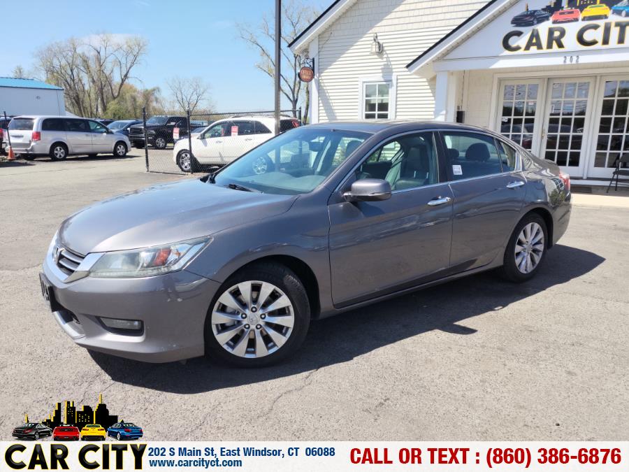 2015 Honda Accord Sedan 4dr I4 CVT EX-L, available for sale in East Windsor, Connecticut | Car City LLC. East Windsor, Connecticut 2015 Honda Accord Sedan 4dr I4 CVT EX-L, available for sale in East Windsor, Connecticut | Car City LLC. East Windsor, Connecticut