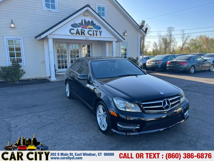 2014 Mercedes-Benz C-Class 4dr Sdn C300 Sport 4MATIC, available for sale in East Windsor, Connecticut | Car City LLC. East Windsor, Connecticut 2014 Mercedes-Benz C-Class 4dr Sdn C300 Sport 4MATIC, available for sale in East Windsor, Connecticut | Car City LLC. East Windsor, Connecticut