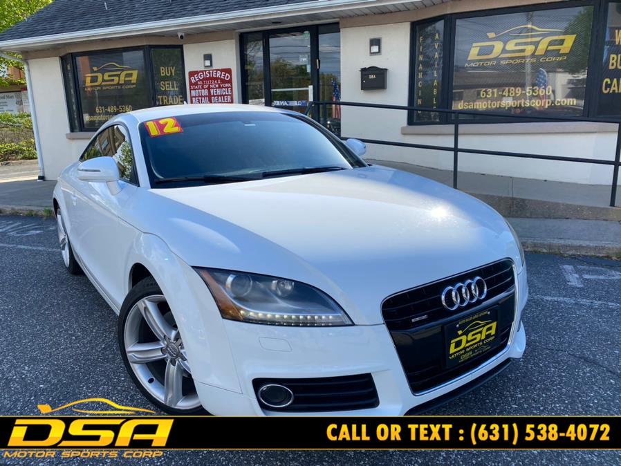 2012 Audi TT 2dr Cpe S tronic quattro 2.0T Premium Plus, available for sale in Commack, New York | DSA Motor Sports Corp. Commack, New York 2012 Audi TT 2dr Cpe S tronic quattro 2.0T Premium Plus, available for sale in Commack, New York | DSA Motor Sports Corp. Commack, New York