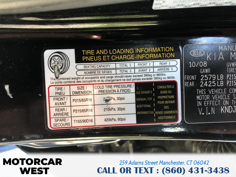 Used Kia Sportage 2WD 4dr I4 Auto LX 2009 | Motorcar West. Manchester, Connecticut Used Kia Sportage 2WD 4dr I4 Auto LX 2009 | Motorcar West. Manchester, Connecticut