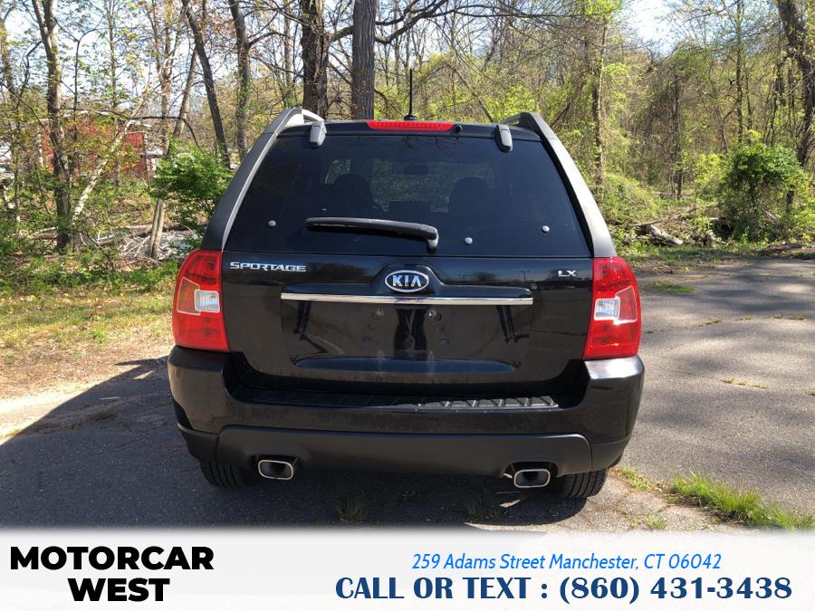 Used Kia Sportage 2WD 4dr I4 Auto LX 2009 | Motorcar West. Manchester, Connecticut Used Kia Sportage 2WD 4dr I4 Auto LX 2009 | Motorcar West. Manchester, Connecticut