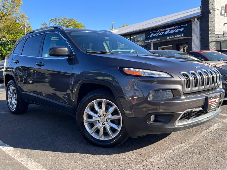 Used Jeep Cherokee 4WD 4dr Limited 2016 | Champion Auto Sales. Linden, New Jersey