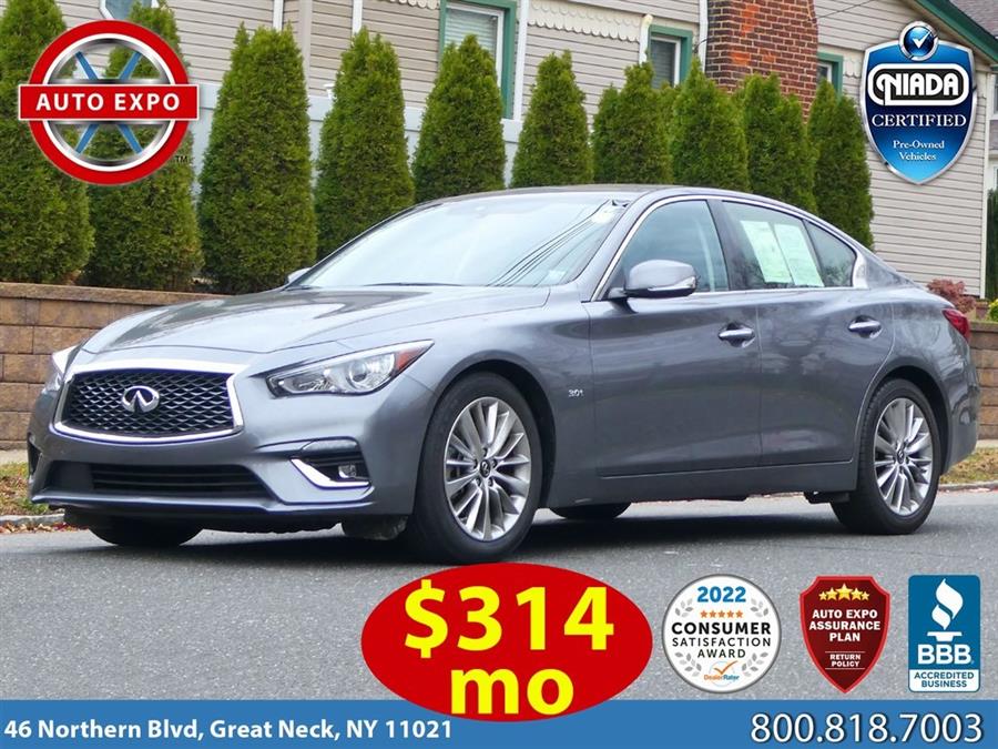 Used Infiniti Q50 3.0t LUXE 2018 | Auto Expo Ent Inc.. Great Neck, New York