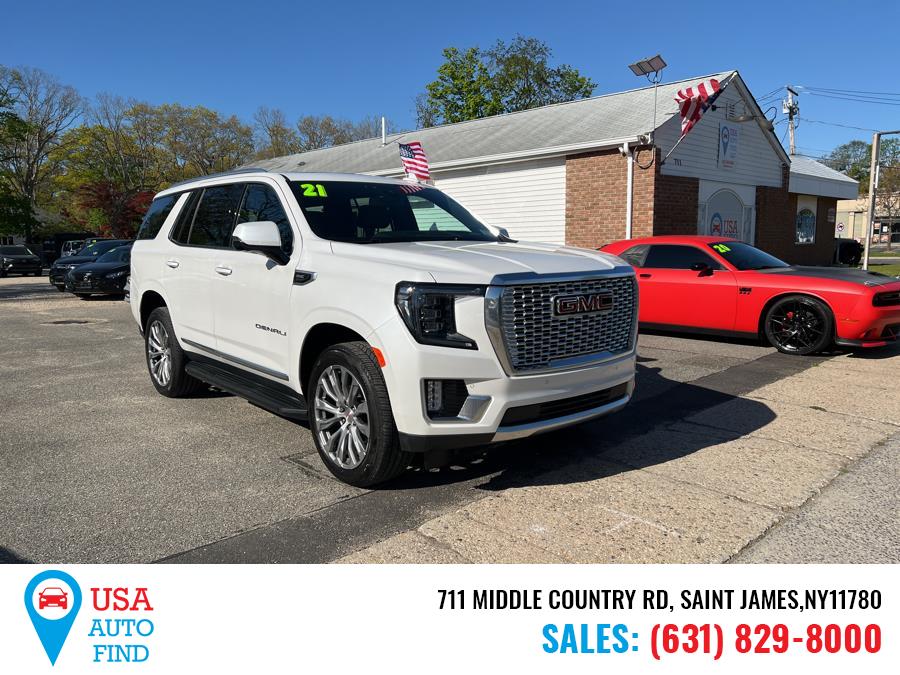 2021 GMC Yukon 4WD 4dr Denali, available for sale in Saint James, New York | USA Auto Find. Saint James, New York