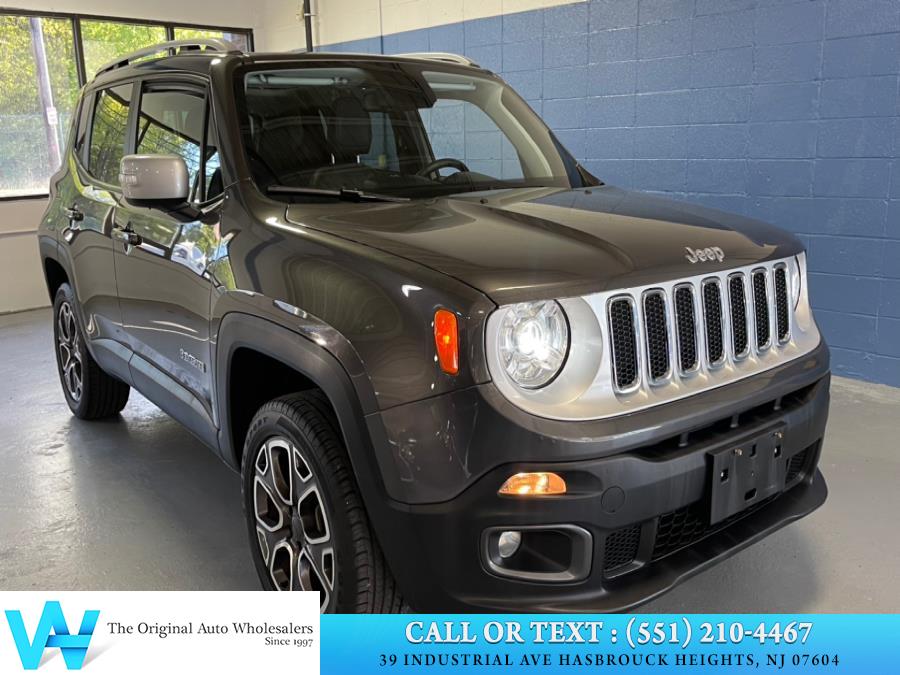 Used Jeep Renegade Limited 4x4 2018 | AW Auto & Truck Wholesalers, Inc. Hasbrouck Heights, New Jersey