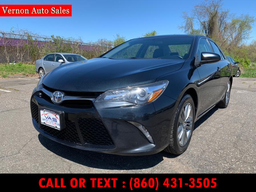 2015 Toyota Camry 4dr Sdn I4 Auto SE (Natl), available for sale in Manchester, Connecticut | Vernon Auto Sale & Service. Manchester, Connecticut