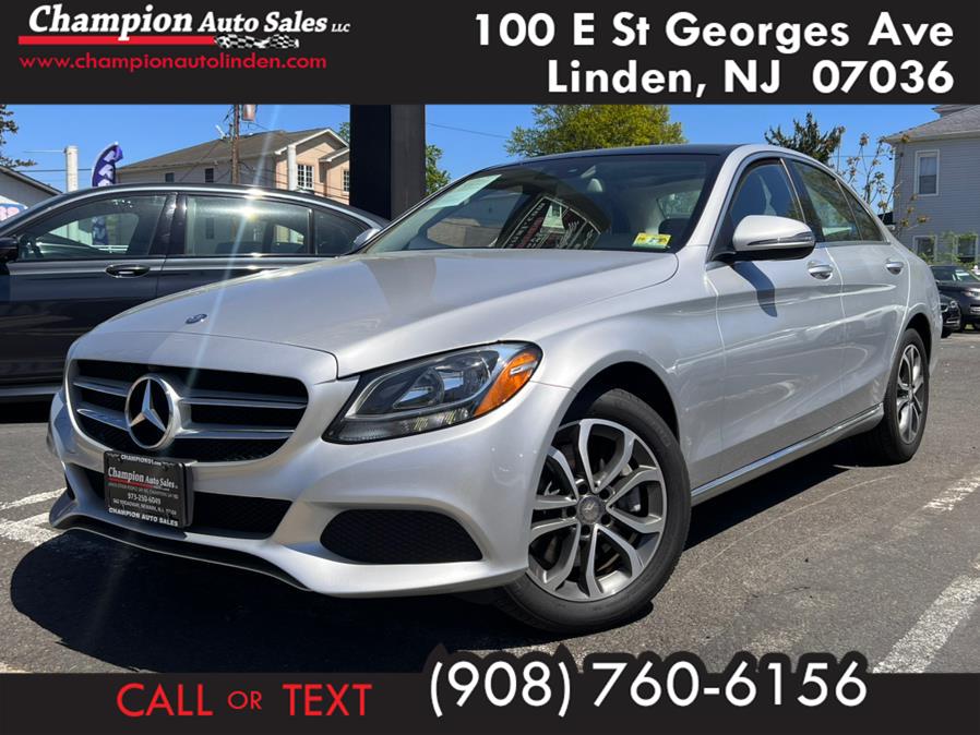 2016 Mercedes-Benz C-Class 4dr Sdn C 300 Luxury 4MATIC, available for sale in Linden, NJ
