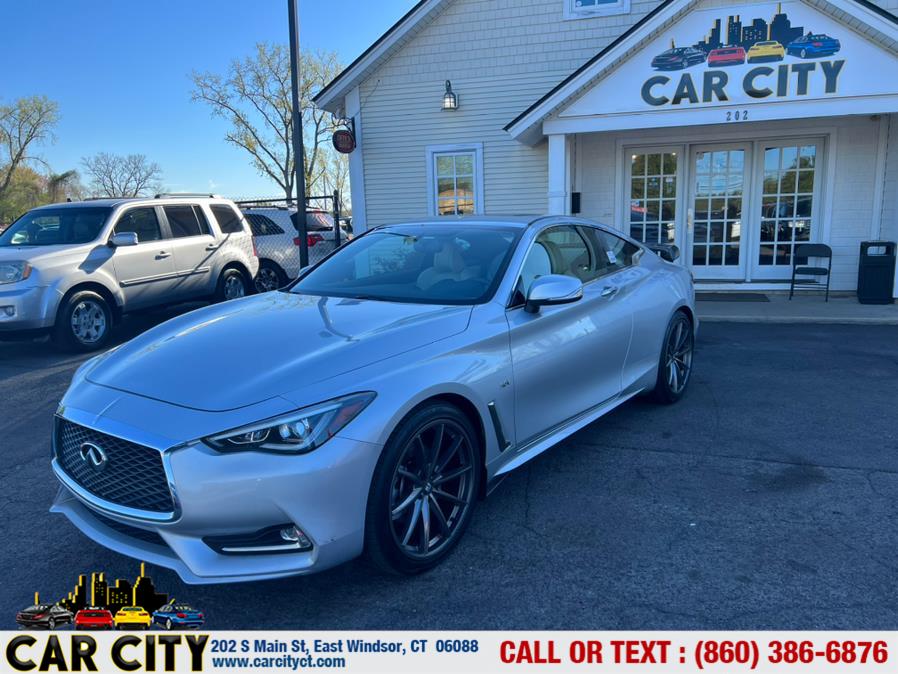 2017 INFINITI Q60 3.0t Premium AWD, available for sale in East Windsor, Connecticut | Car City LLC. East Windsor, Connecticut