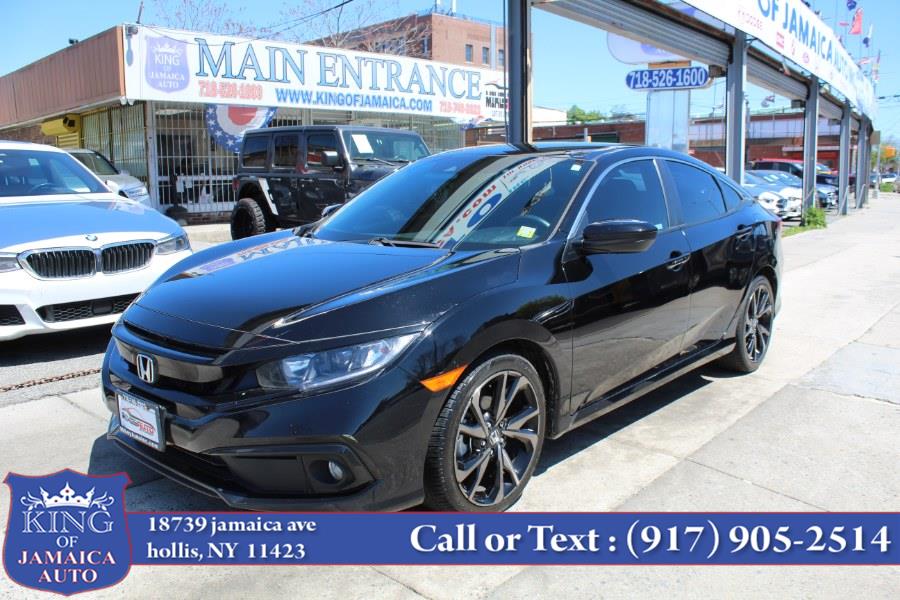 2021 Honda Civic Sedan Sport CVT, available for sale in Hollis, New York | King of Jamaica Auto Inc. Hollis, New York 2021 Honda Civic Sedan Sport CVT, available for sale in Hollis, New York | King of Jamaica Auto Inc. Hollis, New York