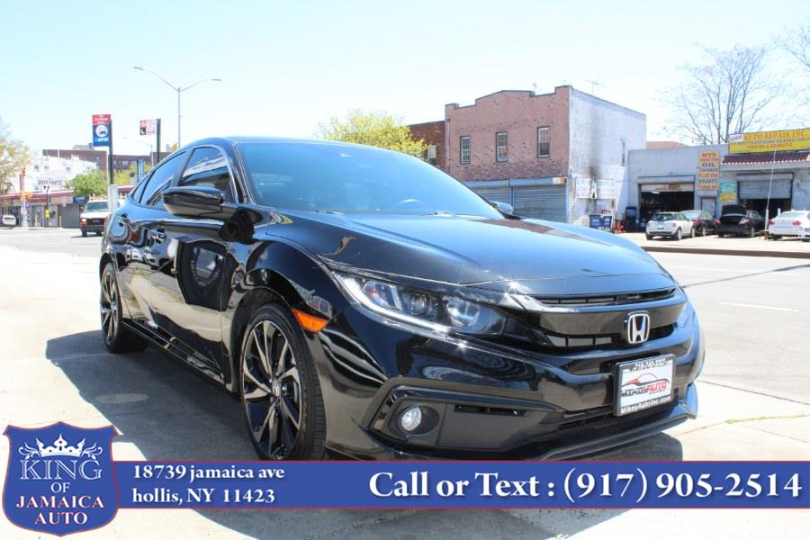 2021 Honda Civic Sedan Sport CVT, available for sale in Hollis, New York | King of Jamaica Auto Inc. Hollis, New York 2021 Honda Civic Sedan Sport CVT, available for sale in Hollis, New York | King of Jamaica Auto Inc. Hollis, New York