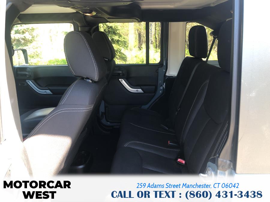 2015 Jeep Wrangler Unlimited 4WD 4dr Sahara, available for sale in Manchester, Connecticut | Motorcar West. Manchester, Connecticut 2015 Jeep Wrangler Unlimited 4WD 4dr Sahara, available for sale in Manchester, Connecticut | Motorcar West. Manchester, Connecticut