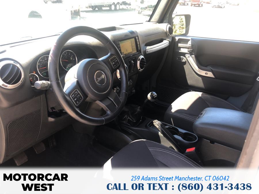 2015 Jeep Wrangler Unlimited 4WD 4dr Sahara, available for sale in Manchester, Connecticut | Motorcar West. Manchester, Connecticut 2015 Jeep Wrangler Unlimited 4WD 4dr Sahara, available for sale in Manchester, Connecticut | Motorcar West. Manchester, Connecticut