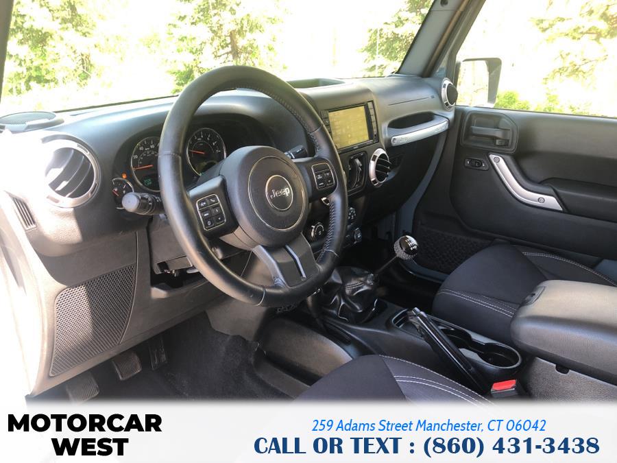 2015 Jeep Wrangler Unlimited 4WD 4dr Sahara, available for sale in Manchester, Connecticut | Motorcar West. Manchester, Connecticut 2015 Jeep Wrangler Unlimited 4WD 4dr Sahara, available for sale in Manchester, Connecticut | Motorcar West. Manchester, Connecticut