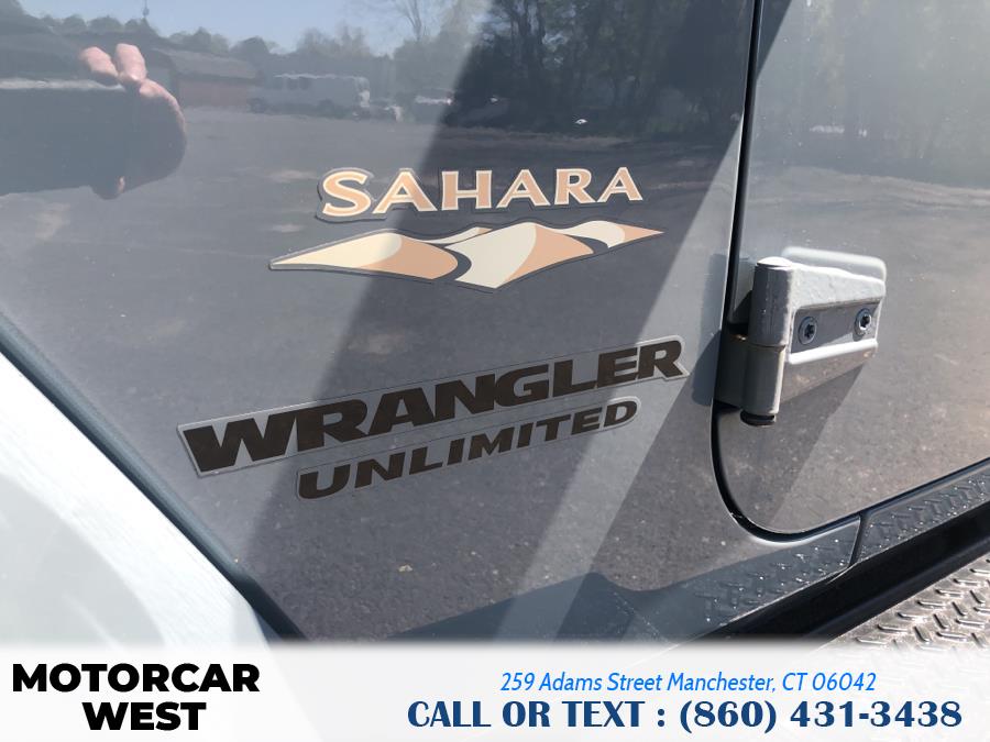 2015 Jeep Wrangler Unlimited 4WD 4dr Sahara, available for sale in Manchester, Connecticut | Motorcar West. Manchester, Connecticut 2015 Jeep Wrangler Unlimited 4WD 4dr Sahara, available for sale in Manchester, Connecticut | Motorcar West. Manchester, Connecticut