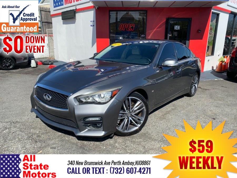 2015 Infiniti Q50 4dr Sdn Premium RWD, available for sale in Perth Amboy, New Jersey | All State Motor Inc. Perth Amboy, New Jersey