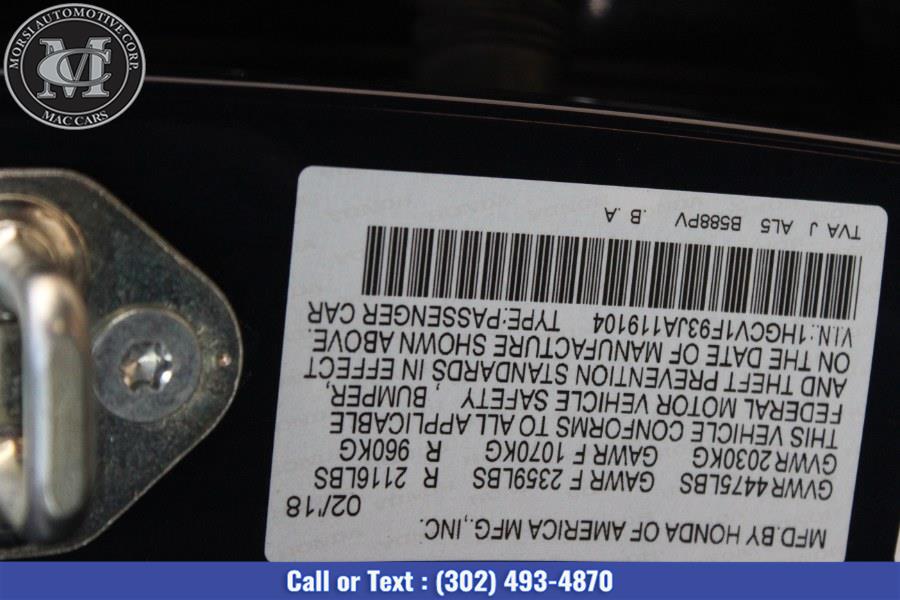 Used Honda Accord Sedan Touring 1.5T CVT 2018 | Morsi Automotive Corp. New Castle, Delaware Used Honda Accord Sedan Touring 1.5T CVT 2018 | Morsi Automotive Corp. New Castle, Delaware