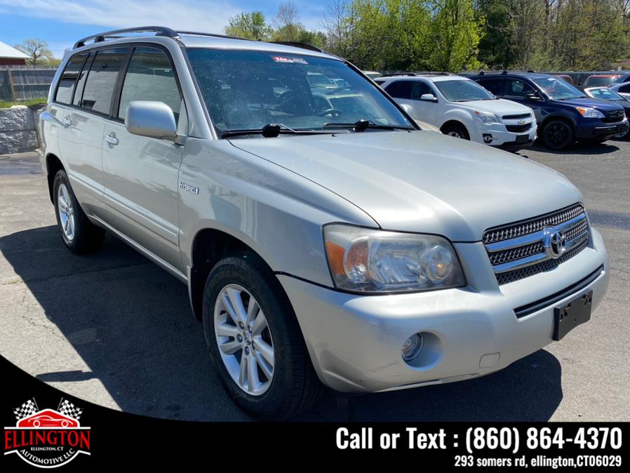 2006 Toyota Highlander Hybrid 4dr 4WD (Natl), available for sale in Ellington, Connecticut | Ellington Automotive LLC. Ellington, Connecticut 2006 Toyota Highlander Hybrid 4dr 4WD (Natl), available for sale in Ellington, Connecticut | Ellington Automotive LLC. Ellington, Connecticut