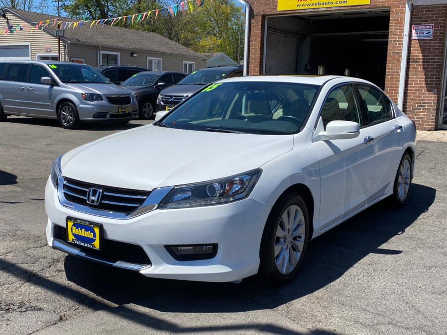 2015 Honda Accord Sedan EX-L V6, available for sale in Hartford, Connecticut | VEB Auto Sales. Hartford, Connecticut