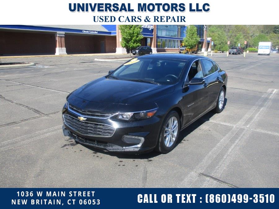 2017 Chevrolet Malibu 4dr Sdn LT w/1LT, available for sale in New Britain, Connecticut | Universal Motors LLC. New Britain, Connecticut