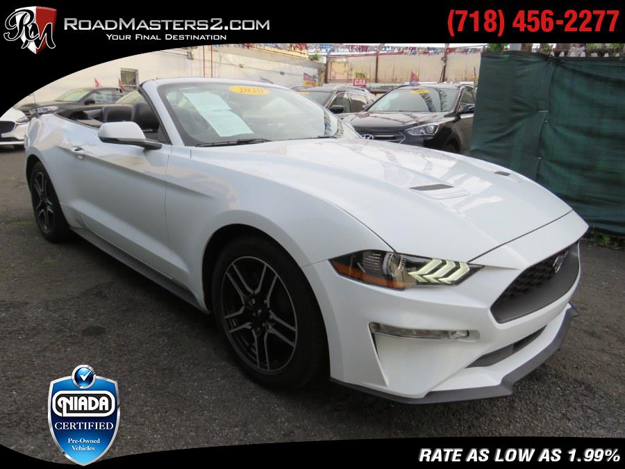 2020 Ford Mustang Eco Boost premium, available for sale in Middle Village, New York | Road Masters II INC. Middle Village, New York