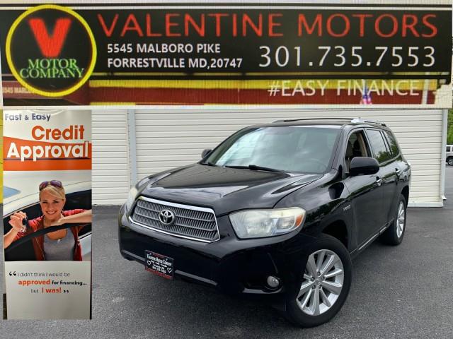 2008 Toyota Highlander Hybrid Limited, available for sale in Forestville, Maryland | Valentine Motor Company. Forestville, Maryland