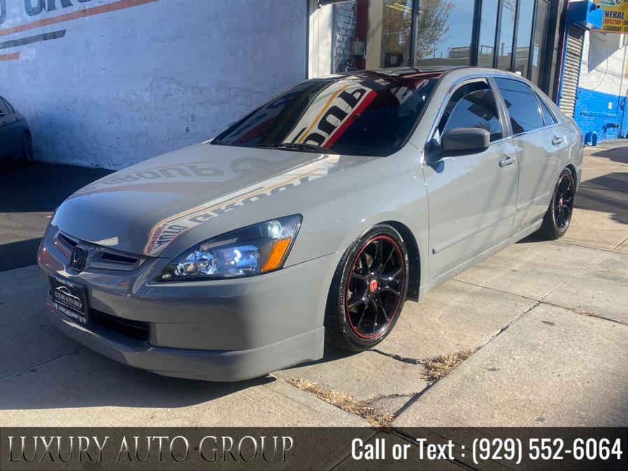2004 Honda Accord Sdn EX Auto V6 w/Leather/XM/Nav, available for sale in Bronx, New York | Luxury Auto Group. Bronx, New York