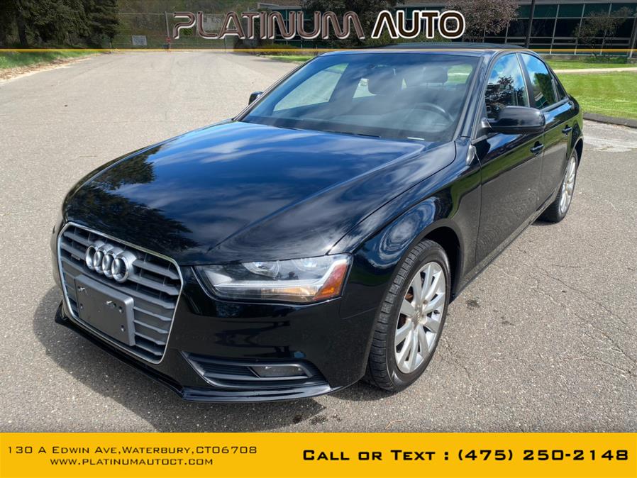 Used Audi A4 4dr Sdn Auto quattro 2.0T Premium 2013 | Platinum Auto Care. Waterbury, Connecticut Used Audi A4 4dr Sdn Auto quattro 2.0T Premium 2013 | Platinum Auto Care. Waterbury, Connecticut