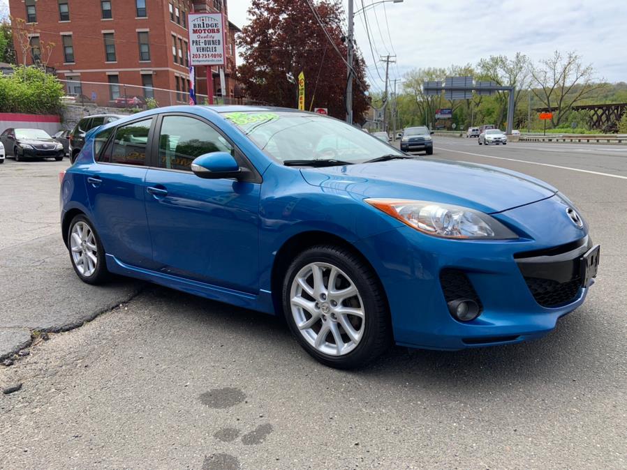 2012 Mazda Mazda3 5dr HB Auto s Grand Touring, available for sale in Derby, Connecticut | Bridge Motors LLC. Derby, Connecticut 2012 Mazda Mazda3 5dr HB Auto s Grand Touring, available for sale in Derby, Connecticut | Bridge Motors LLC. Derby, Connecticut